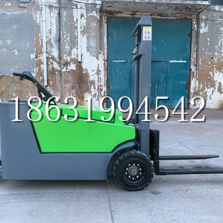 稷山县小型电动叉车1吨2吨步行站驾式电瓶堆高充电装卸车液压升降车铲车
